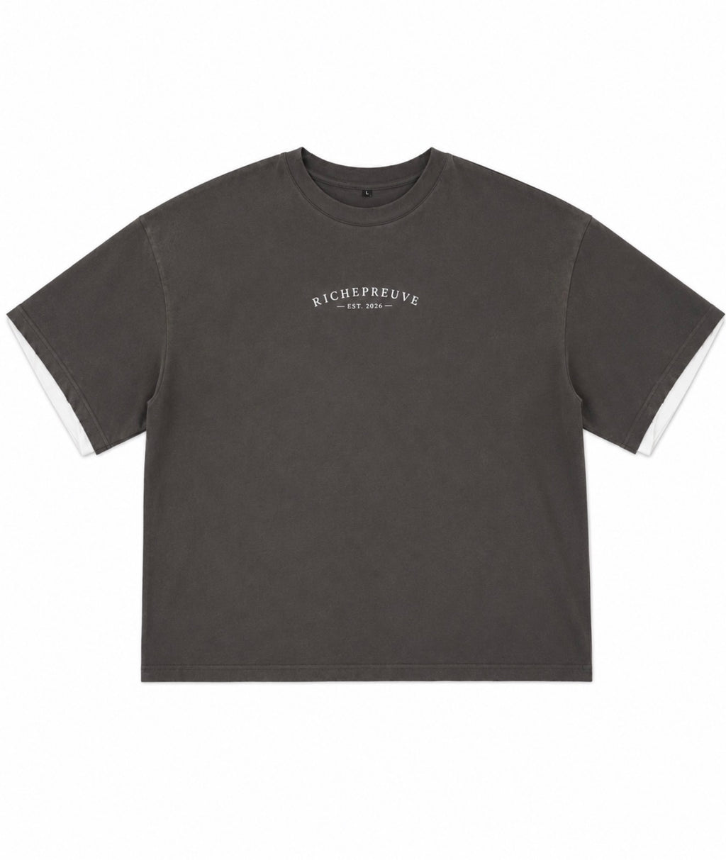 Short Sleeve Layered Tee