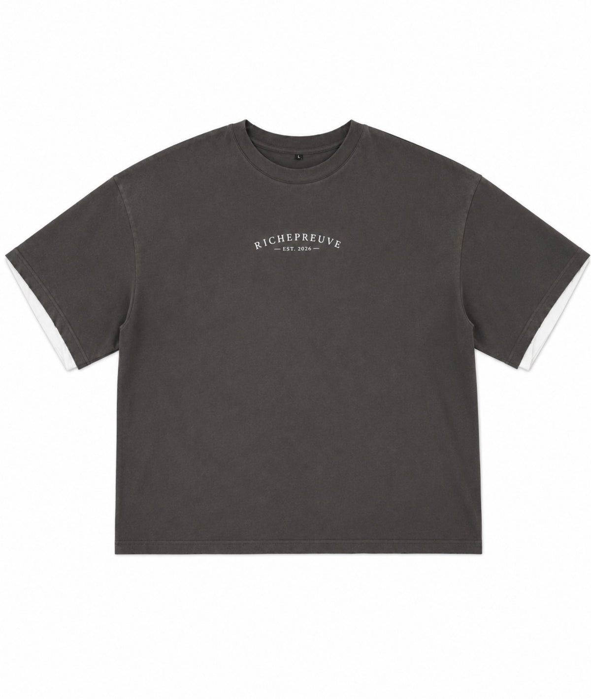 Short Sleeve Layered Tee